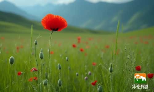 从田间到台纸：虞美人腊叶植物标本的诞生记